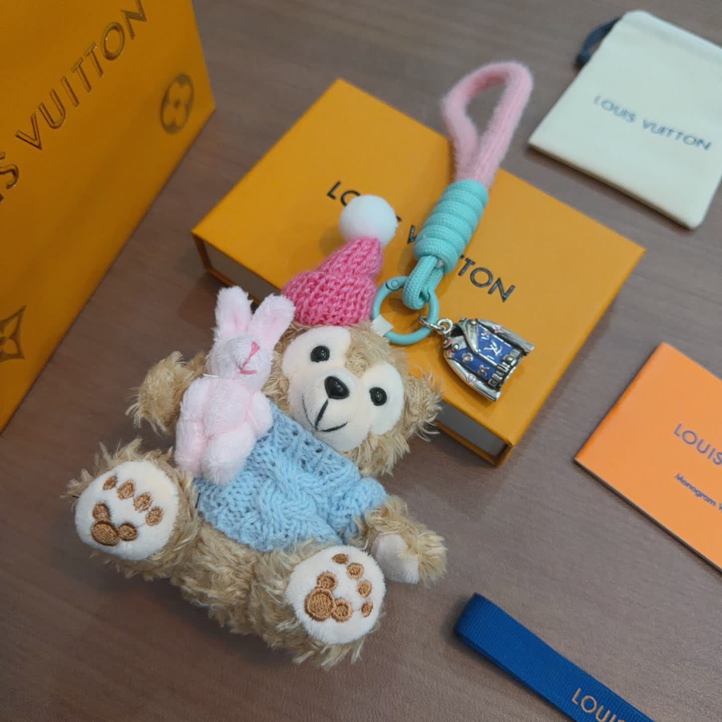 Louis Vuitton Bear Keychain